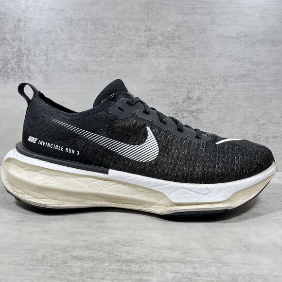 Nike Invincible Run 3 Running Shoes - Men\'s Size 11.5 Wide - Black main image 7